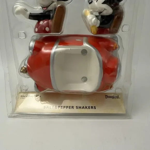 RARE Disney Mickey & Minnie Mouse Car Salt & Pepper Shakers - Picture 3 of 7
